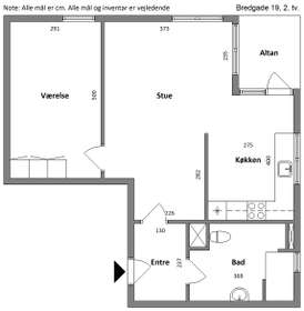 Visual presentation of the listing