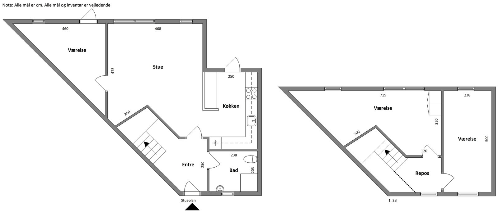 Visual presentation of the listing