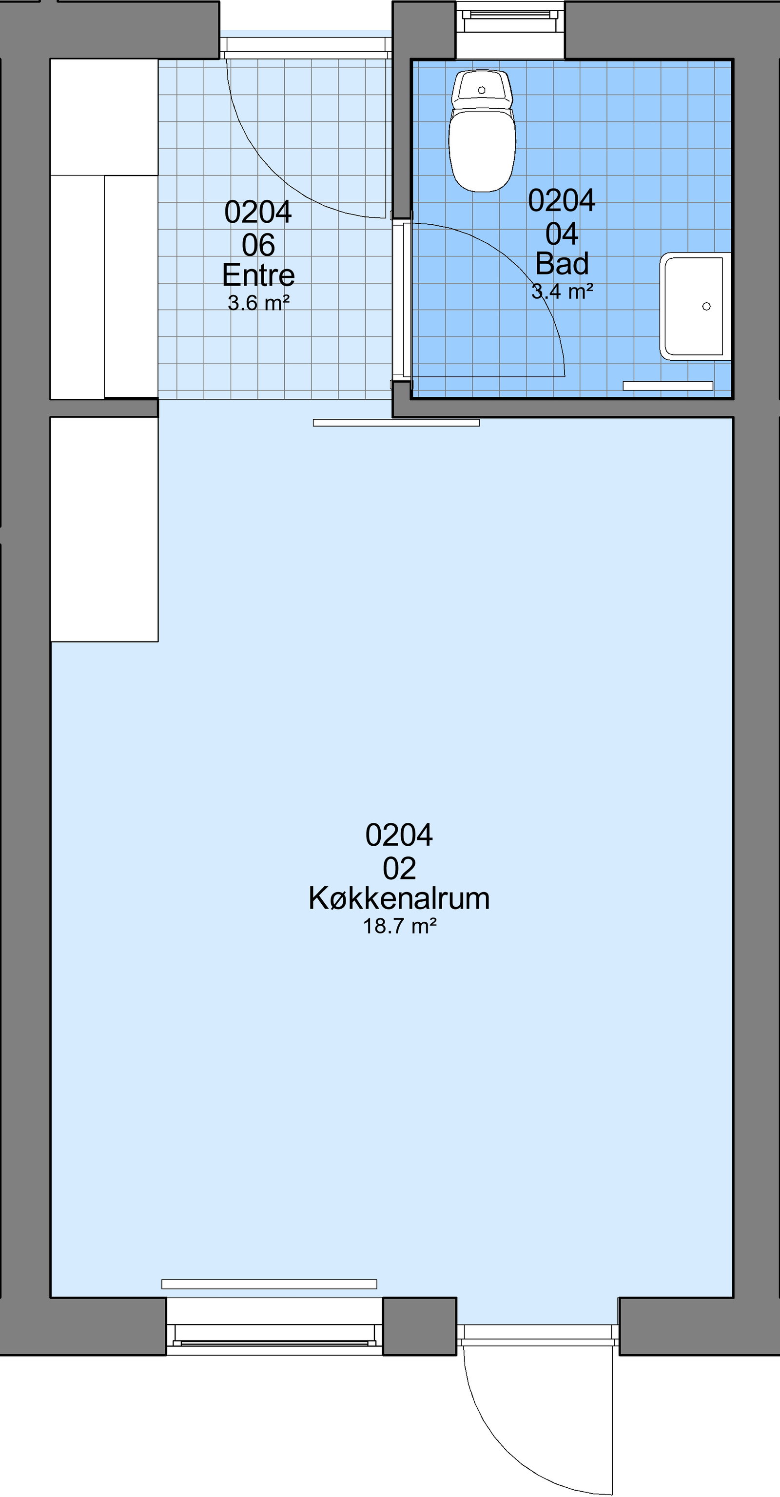 Visual presentation of the listing