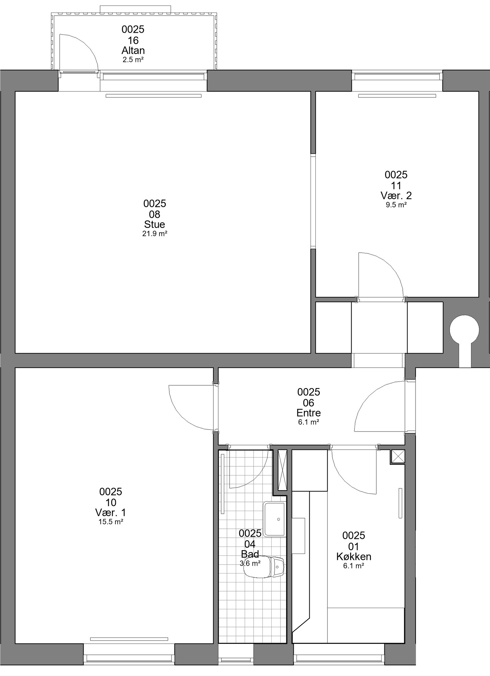 Visual presentation of the listing