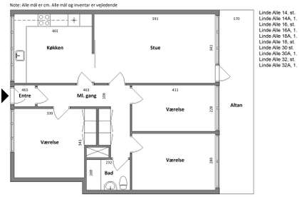 Visual presentation of the listing