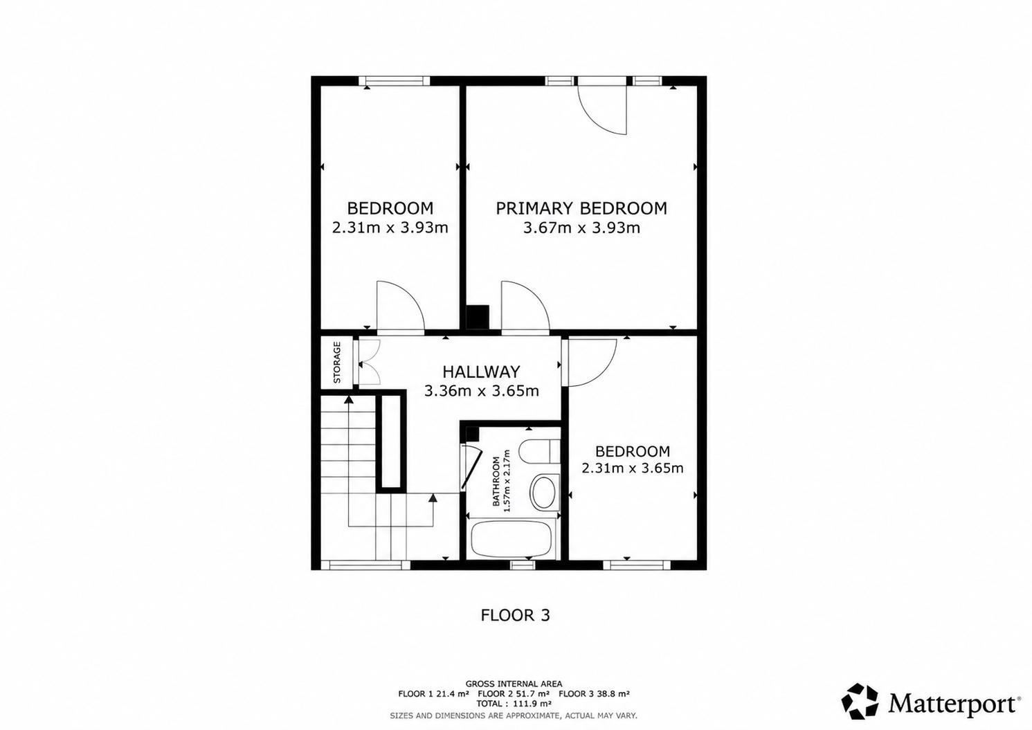 Visual presentation of the listing