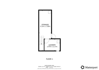 Visual presentation of the listing