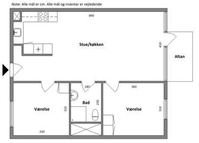Visual presentation of the listing