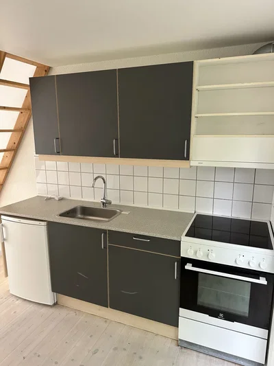 Lys 1-værelses med hems og privat terrasse - Engtoften, Viby J - 1