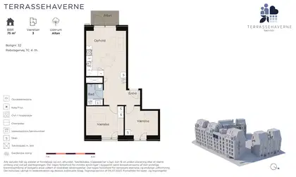 Visual presentation of the listing