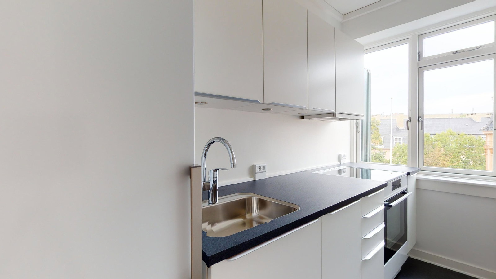 apartment 1-room apartment with separate kitchen in Copenhagen NV