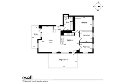 Visual presentation of the listing