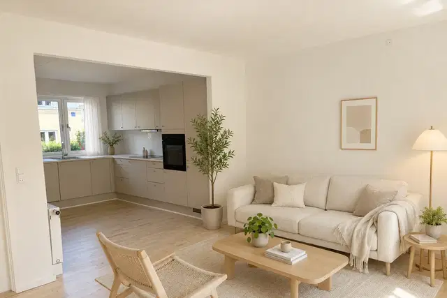 townhouse Lyst rækkehus med 4 værelser og egen have i Holstebro