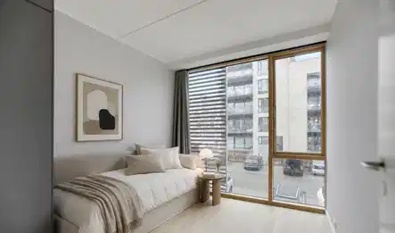 apartment Modern 2-Room Student Apartment in Frederiksberg with Private Terrace