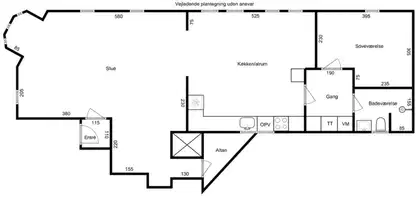 Visual presentation of the listing