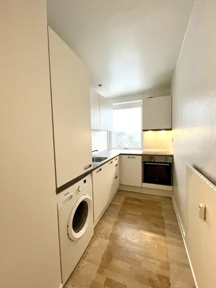 apartment Lys 2-værelses med altan, elevator og parkering – husdyr tilladt, 54 m2