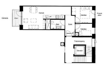 Visual presentation of the listing