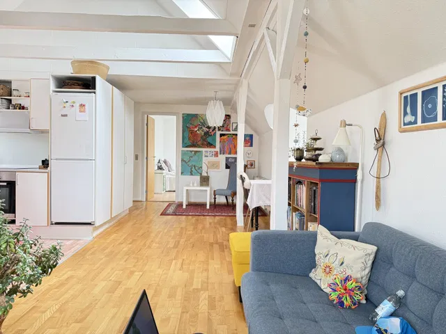 apartment Charming 3-room apartment by the water in Mariager, 81 m²