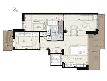 Visual presentation of the listing