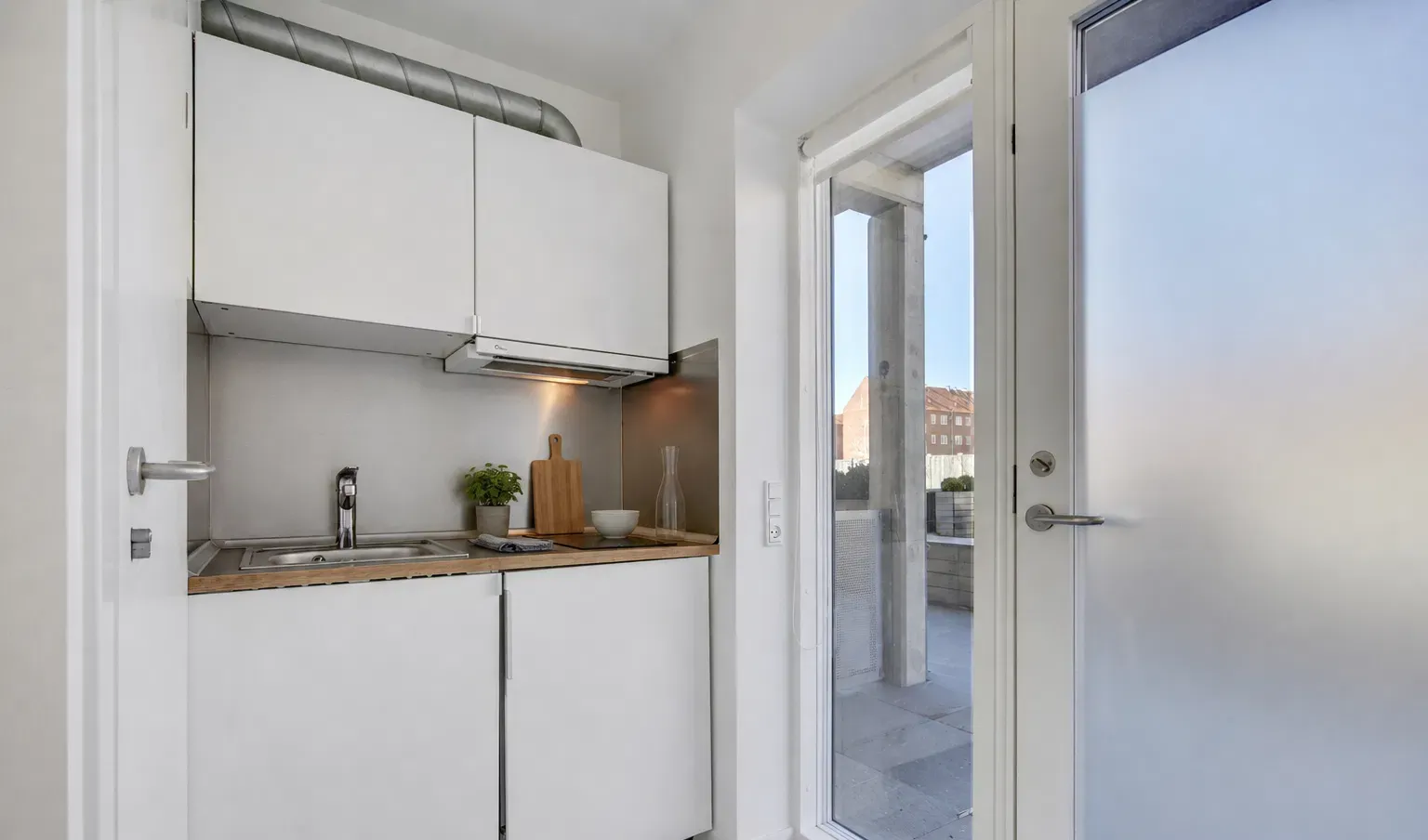 apartment 1-værelses lejlighed i København NV med fælles faciliteter