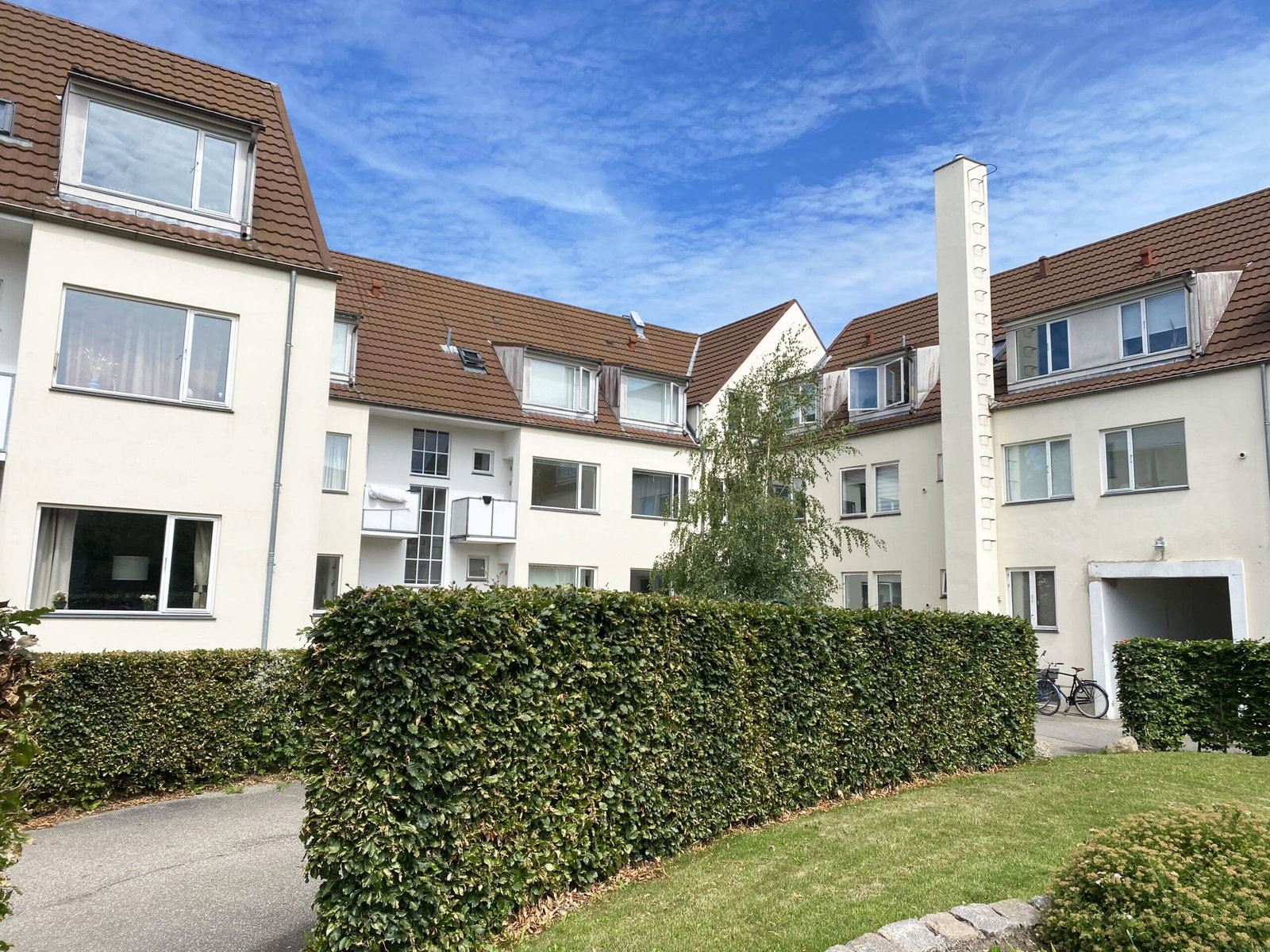 apartment Indbydende 2-værelses med sydvendt altan i Lyngby