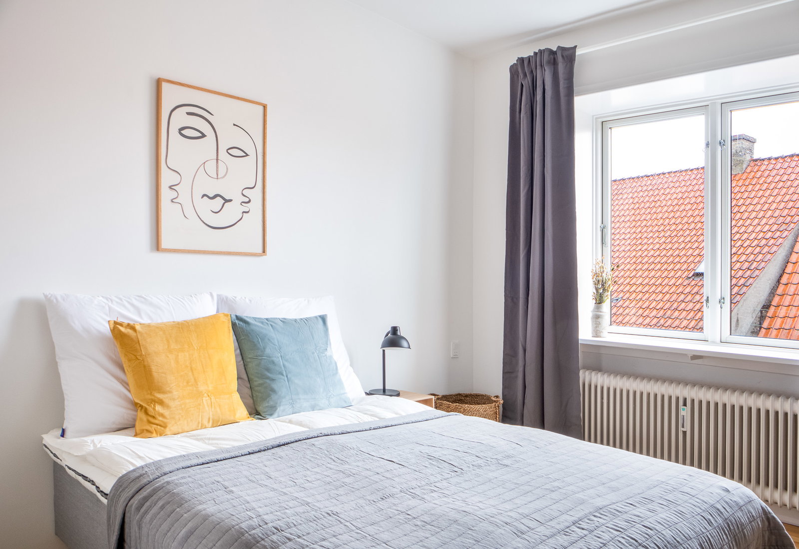 room Renoveret delelejlighed med private altaner i Aarhus