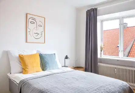room Renoveret delelejlighed med private altaner i Aarhus