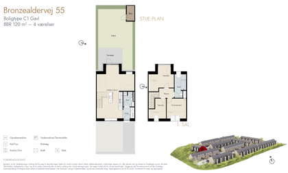 Visual presentation of the listing