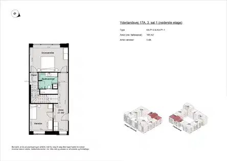 apartment New-build apartment near Amager Strand and the metro