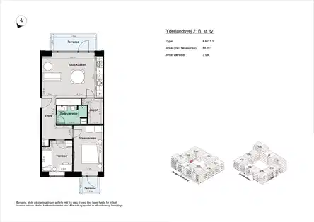 apartment Moderne lejligheder ved Amager Strandpark
