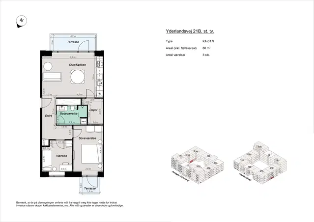 apartment Moderne lejligheder ved Amager Strandpark