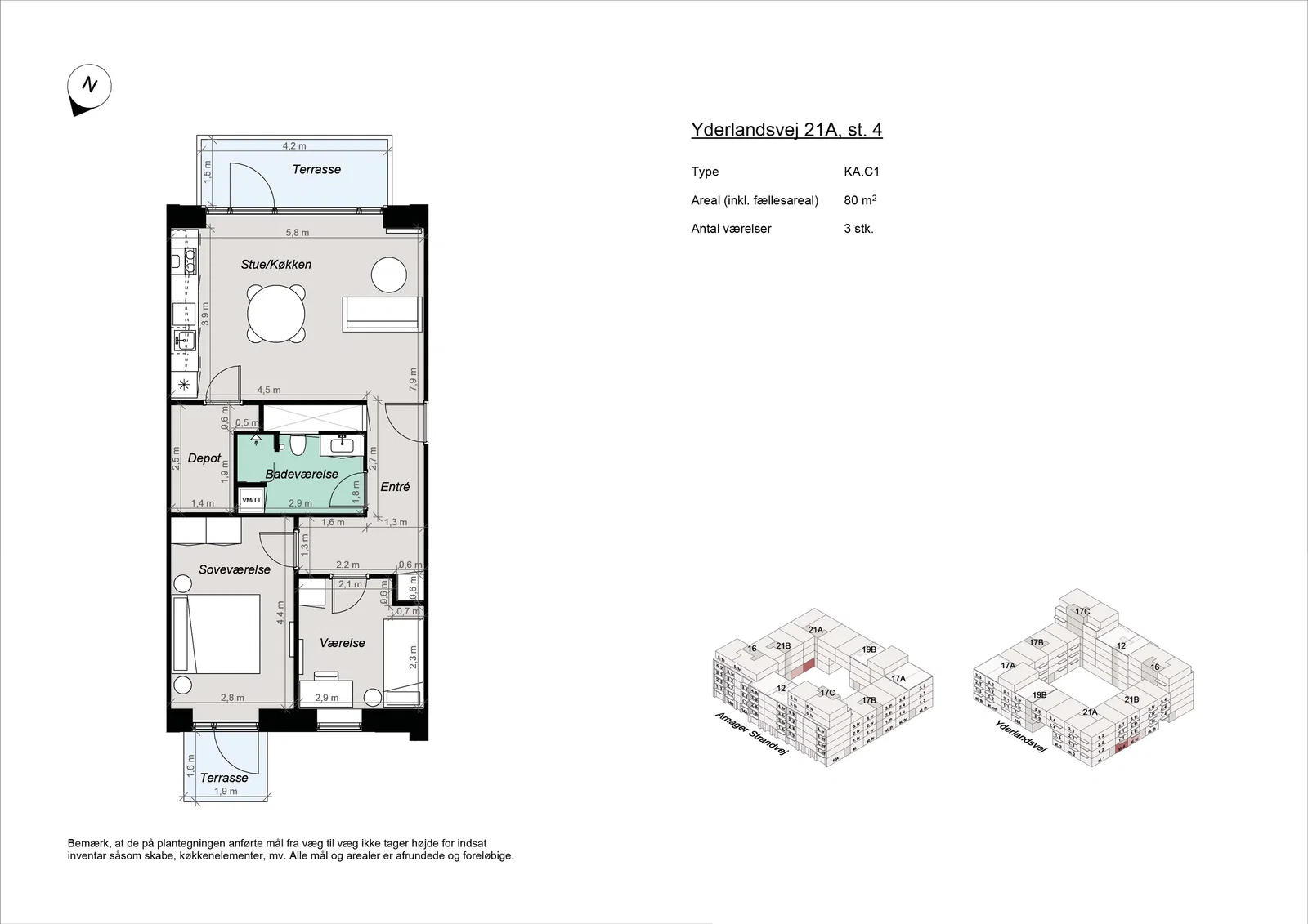apartment Moderne lejligheder ved Amager Strandpark