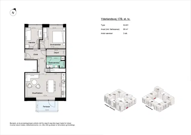 apartment New-build housing near Amager Strand