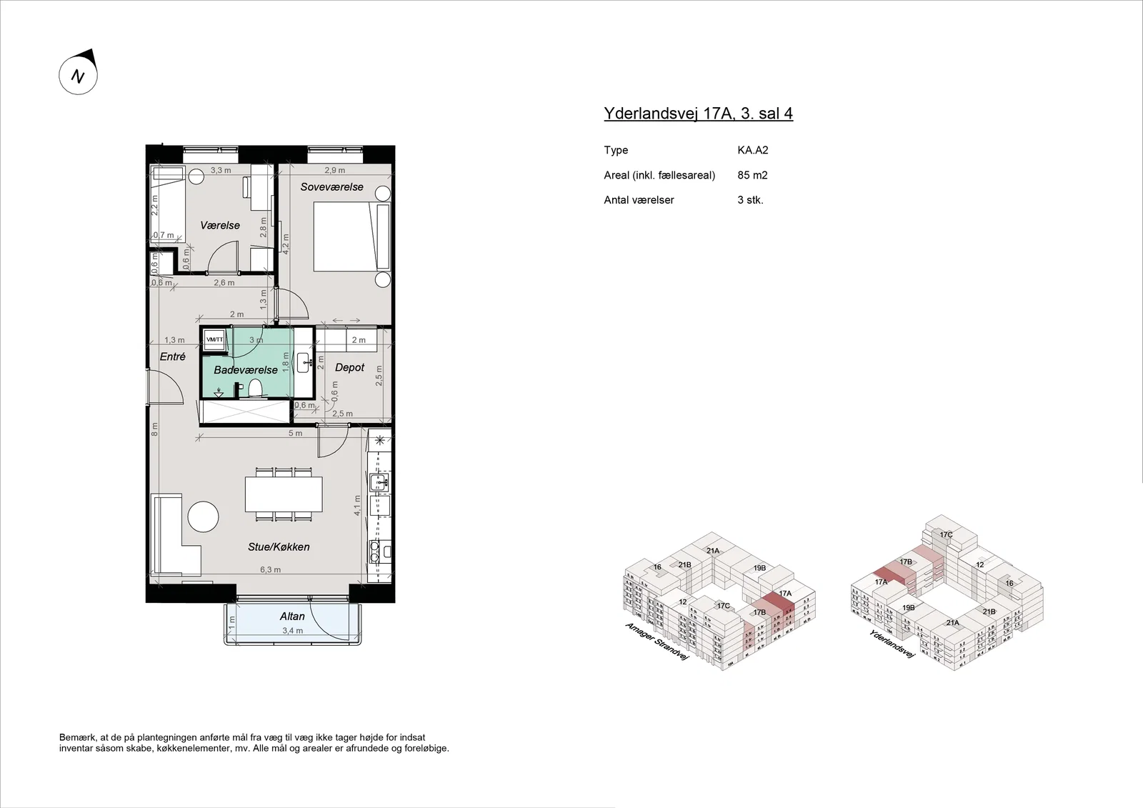 apartment New-build housing near Amager Strand