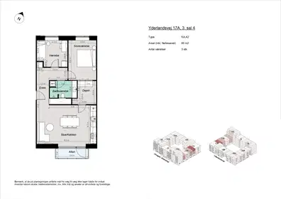 Visual presentation of the listing