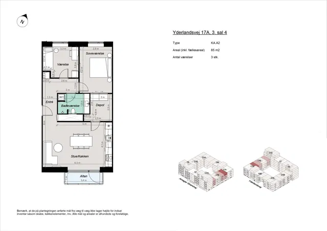 apartment New-build housing near Amager Strand