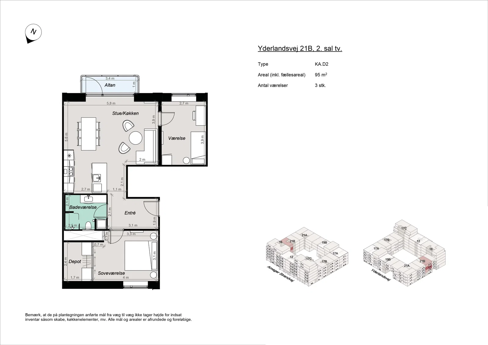 apartment Modern apartments by Amager Strandpark