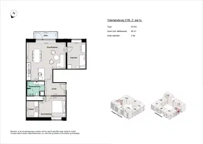 Visual presentation of the listing