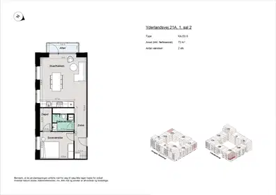 Visual presentation of the listing