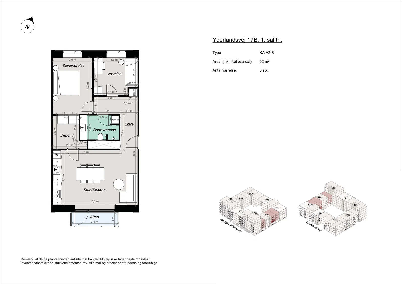 apartment New-build housing near Amager Strand