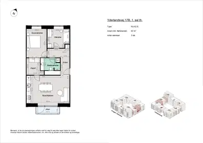 Visual presentation of the listing