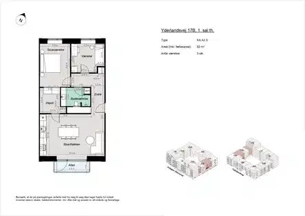 apartment New-build housing near Amager Strand