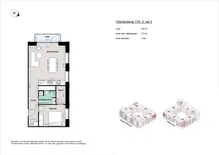 apartment Nybygget lejligheder ved Amager Strandpark