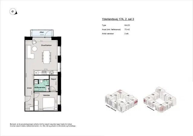 apartment Nybygget lejligheder ved Amager Strandpark
