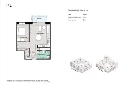 Visual presentation of the listing