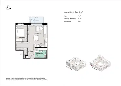 Visual presentation of the listing