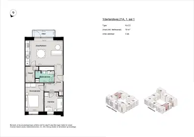 Visual presentation of the listing