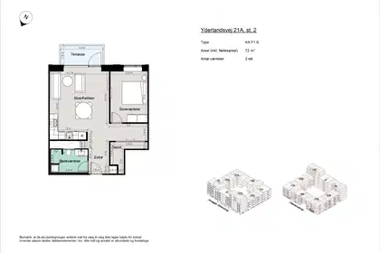 Visual presentation of the listing