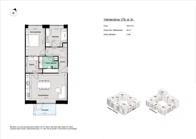 Visual presentation of the listing
