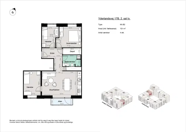 apartment Nybygget bolig ved Amager Strandpark