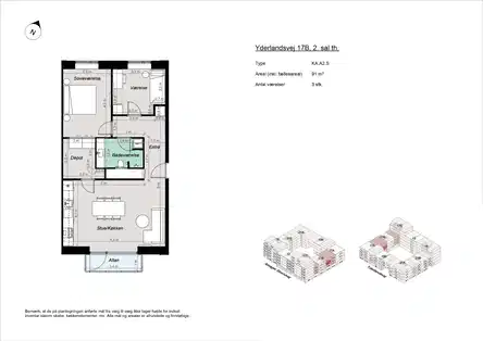 apartment New-build housing near Amager Strand