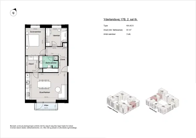 apartment New-build housing near Amager Strand