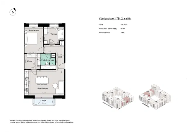 apartment Nybygget bolig tæt på Amager Strand