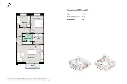 Visual presentation of the listing